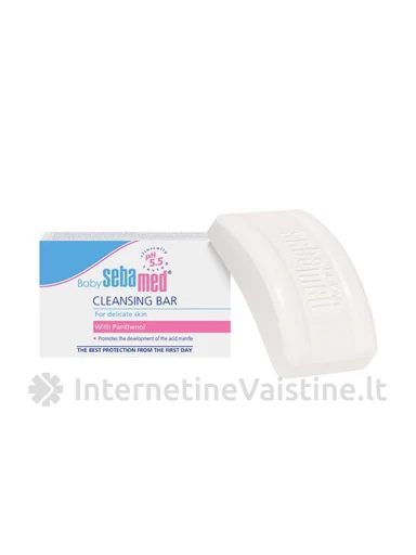 SEBAMED BABY muilas be šarmų kūdikiams 100g, Vnt | internetinevaistine.lt