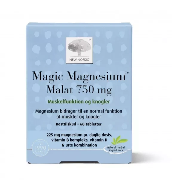 NEW NORDIC Magic Magnesium Malat 750mg tab. N60