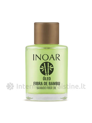 INOAR Resistance Fibra de Bambu Oil aliejus plauk. stipr.-suteik. blizg., 7 ml, Vnt | internetinevaistine.lt