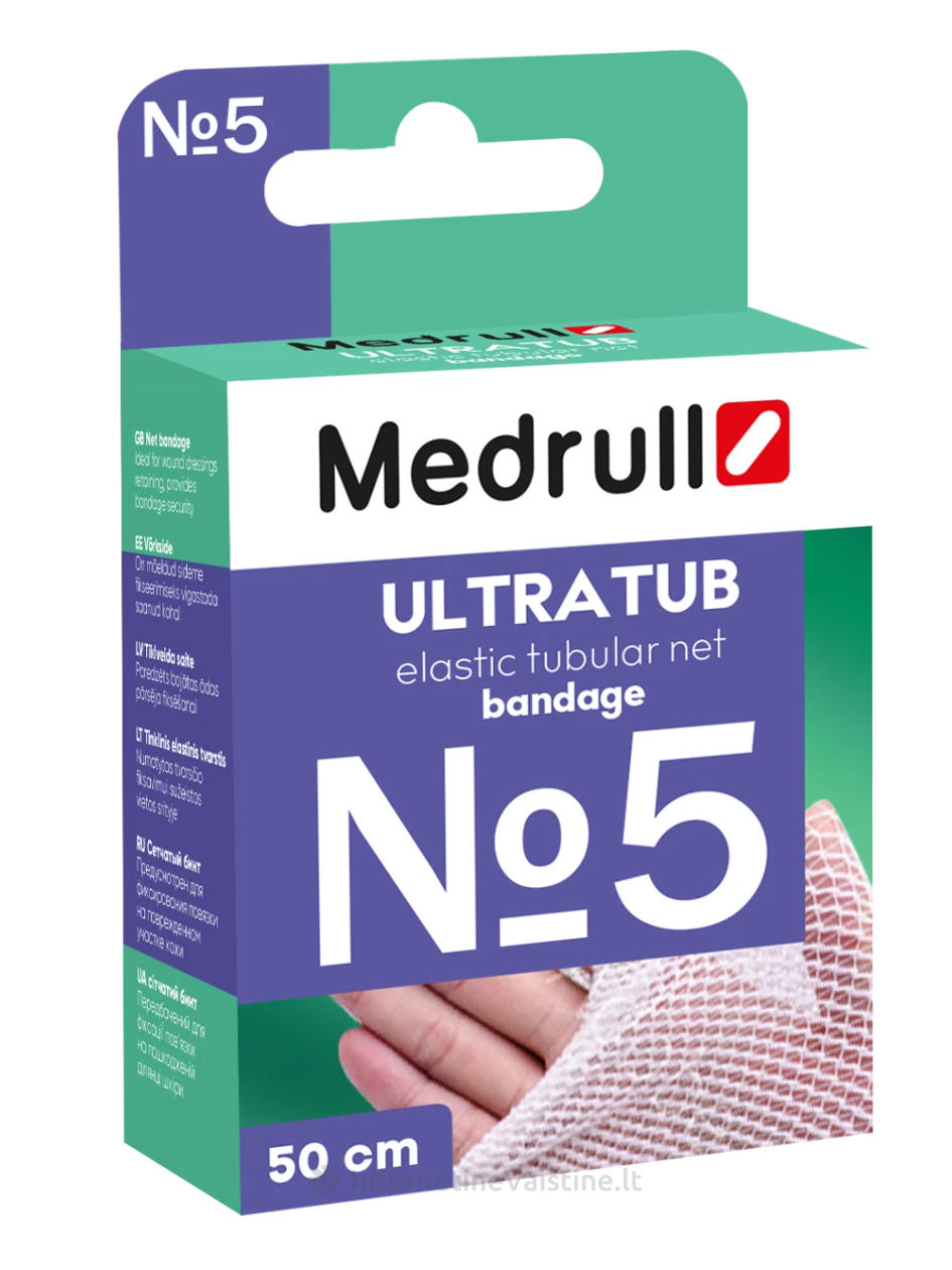 Elastinis tinklinis tvarstis "Ultratube" Nr.5 | internetinevaistine.lt