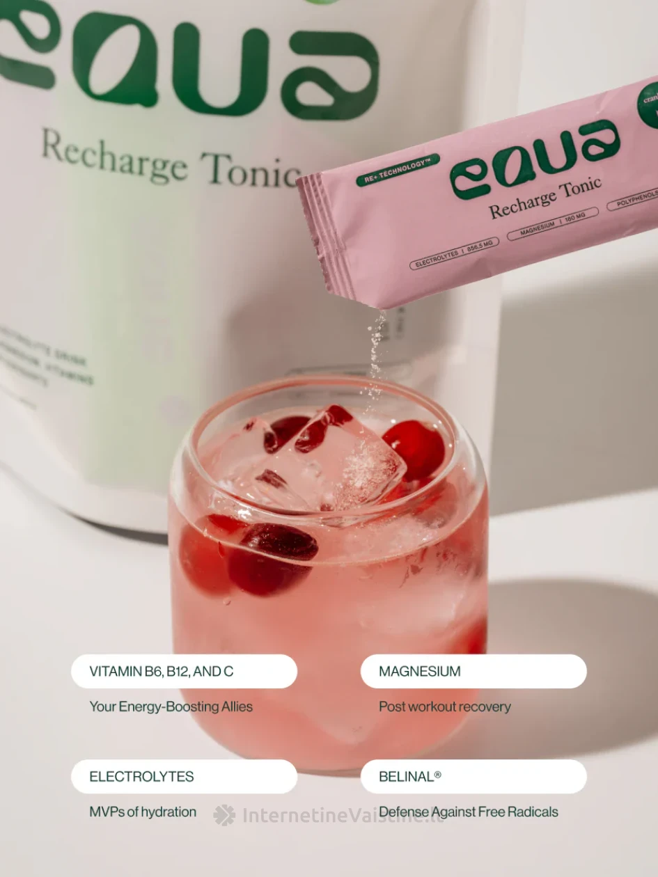 Elektrolitų gėrimas EQUA Mix įvairių skonių rinkinys,  21 paketėlis | internetinevaistine.lt