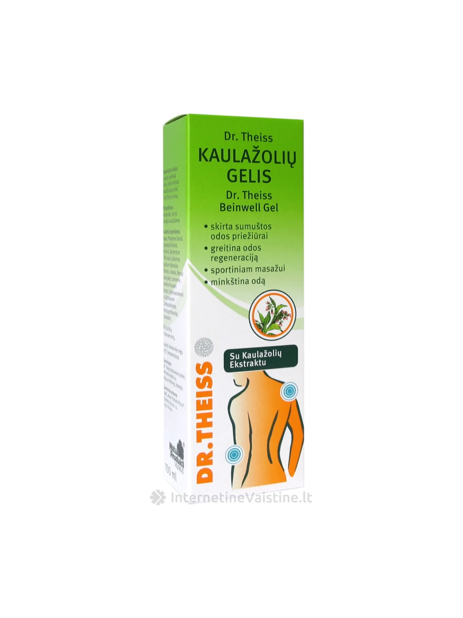 DR.THEISS BEINWELL (KAULAŽOLIŲ) GEL 100ML, Vnt | internetinevaistine.lt