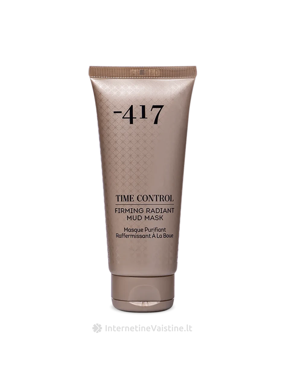 MINUS 417 Time Control Firming Radiant Mud - STANGRINANTI IR ŠVYTĖJIMO SUTEIKIANTI PURVO KAUKĖ 100 ml, Vnt | internetinevaistine.lt