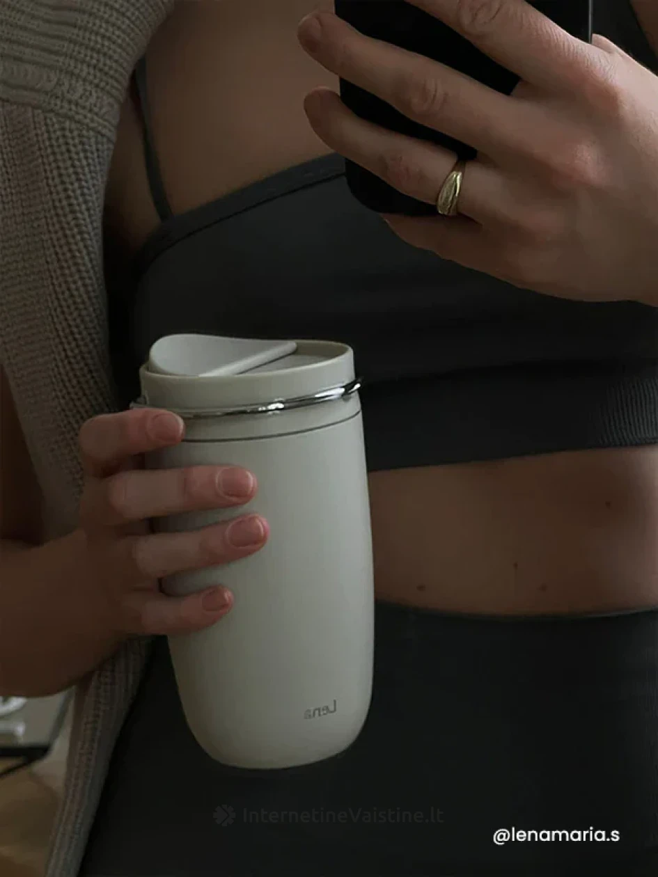 EQUA Termo puodelis Grey, 300 ml | internetinevaistine.lt