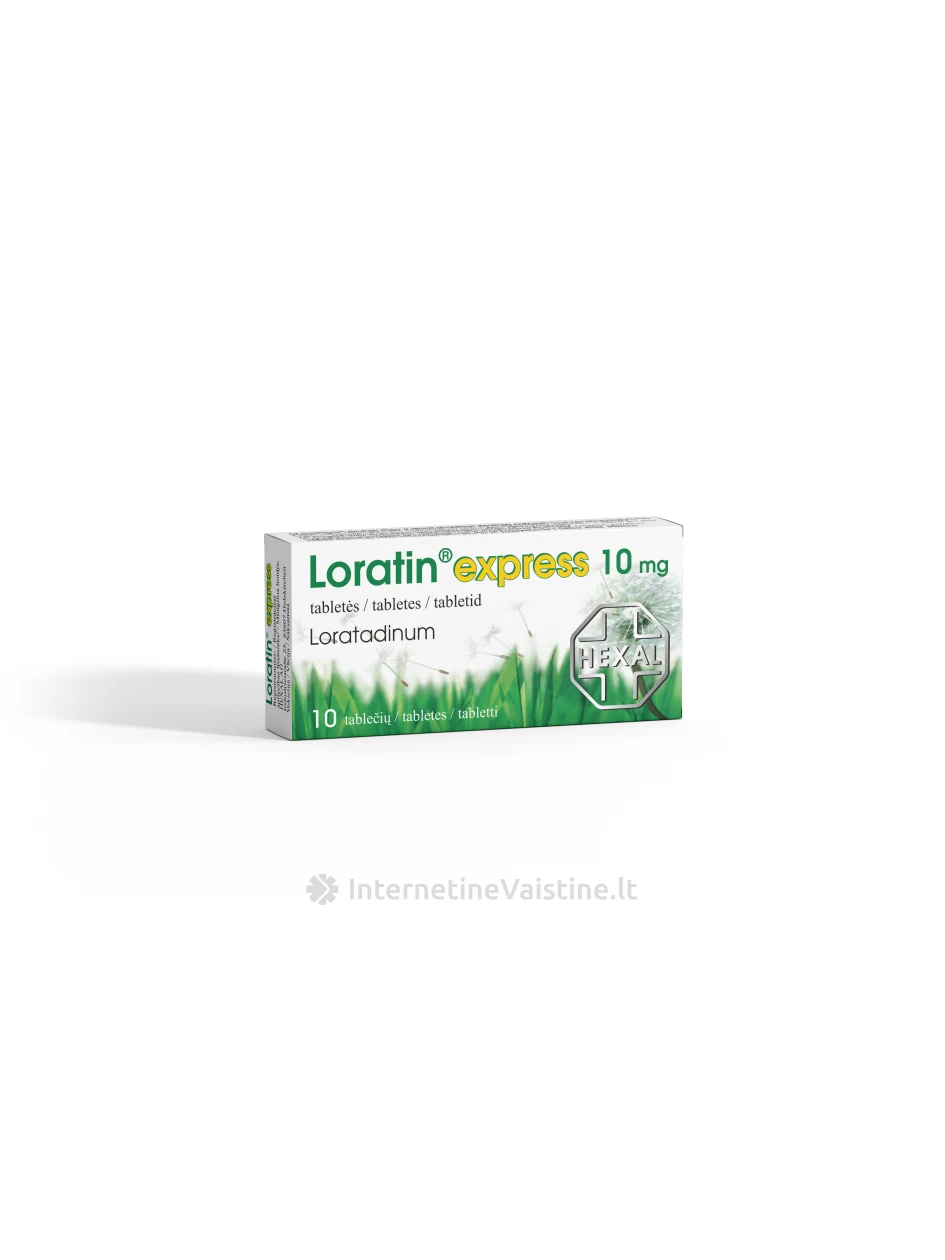 LORATIN EXPRESS 10MG TAB. N10 | internetinevaistine.lt