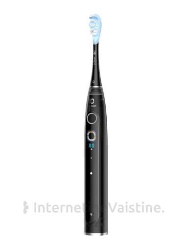 Dantų šepetėlis OCLEAN X Pro 20 S Electric juodas, 1 vnt. | internetinevaistine.lt