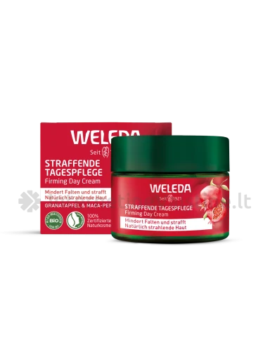 WELEDA Pomegranate/Maca Peptides kremas veidui dien., 40 ml | internetinevaistine.lt