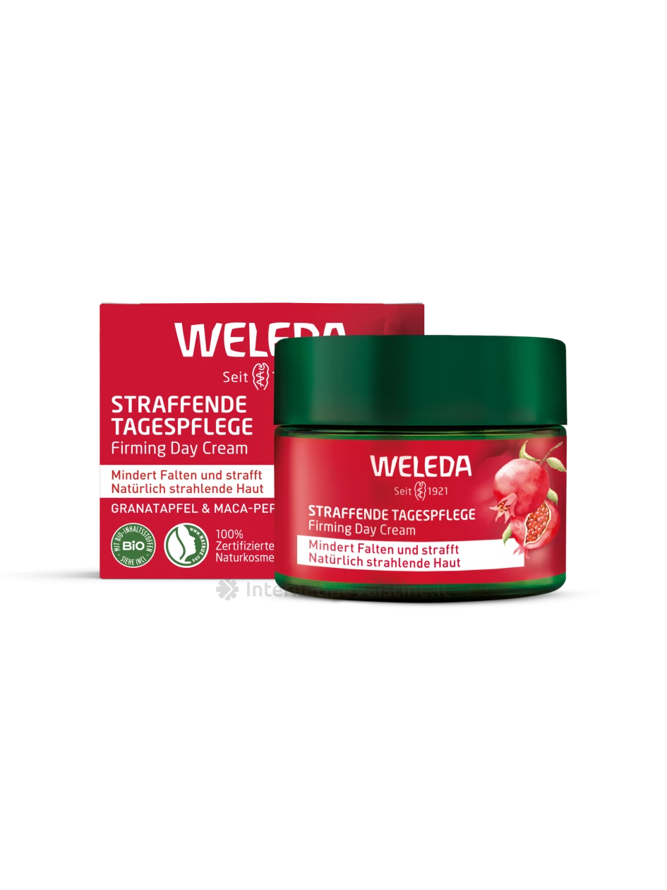 WELEDA Pomegranate/Maca Peptides kremas veidui dien., 40 ml | internetinevaistine.lt