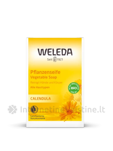 WELEDA muilas su medetkomis, 100 g | internetinevaistine.lt