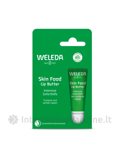 WELEDA Skin Food balzamas lūpoms, 8 ml | internetinevaistine.lt