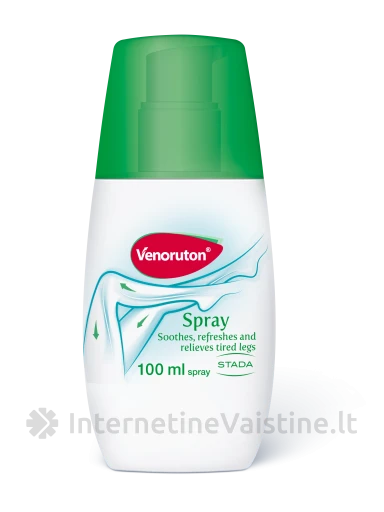 VENORUTON Spray purškalas kojoms, 100 ml | internetinevaistine.lt