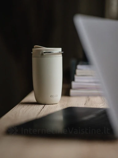 EQUA Termo puodelis Grey, 300 ml | internetinevaistine.lt