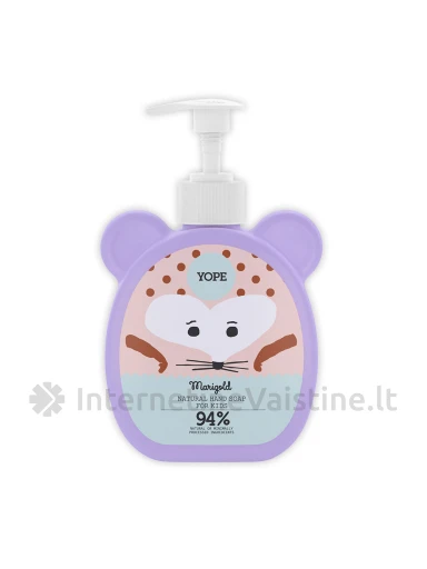 YOPE natūr. rankų muilas vaik. Medetka, 400 ml, Vnt | internetinevaistine.lt