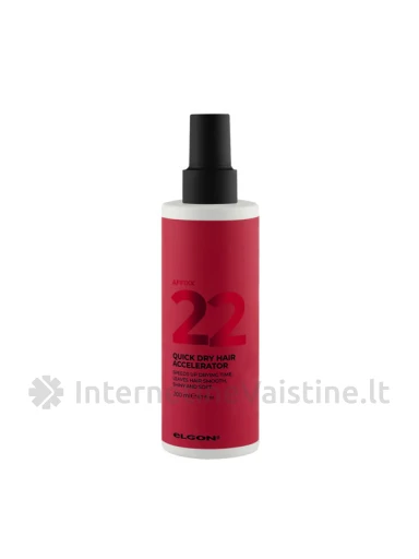 ELGON AFFIXX 22 QUICK DRY HAIR ACCELERAT plaukų džiovinimą greitinantis purškiklis, 200 ml | internetinevaistine.lt
