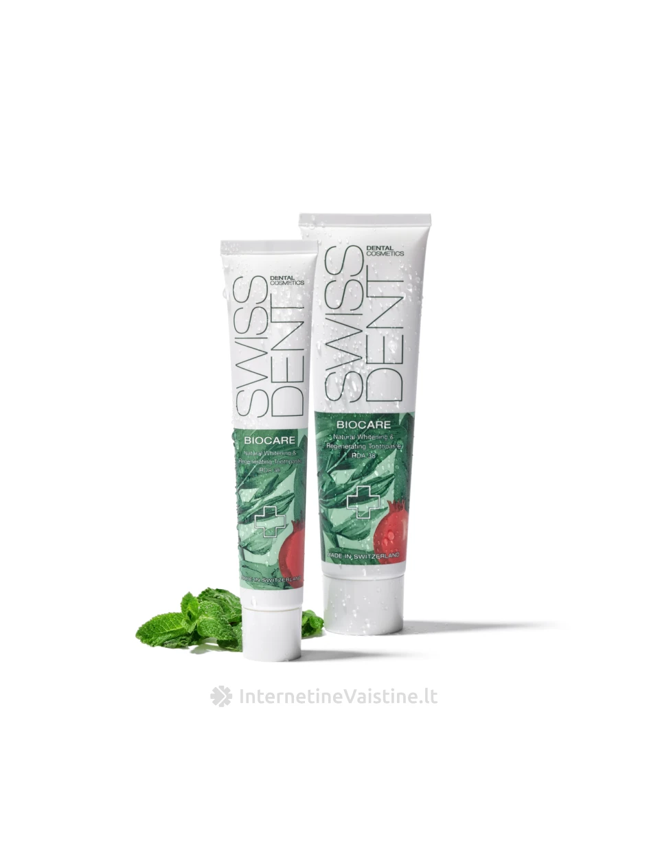 Dantų pasta Swissdent BIOCARE, 50 ml | internetinevaistine.lt