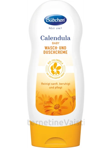 BUBCHEN Kids šampūnas-dušo želė su medetkomis, 230 ml, 230 ml | internetinevaistine.lt