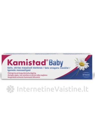 KAMISTAD gelis BABY GEL 10ml, 10 ml | internetinevaistine.lt
