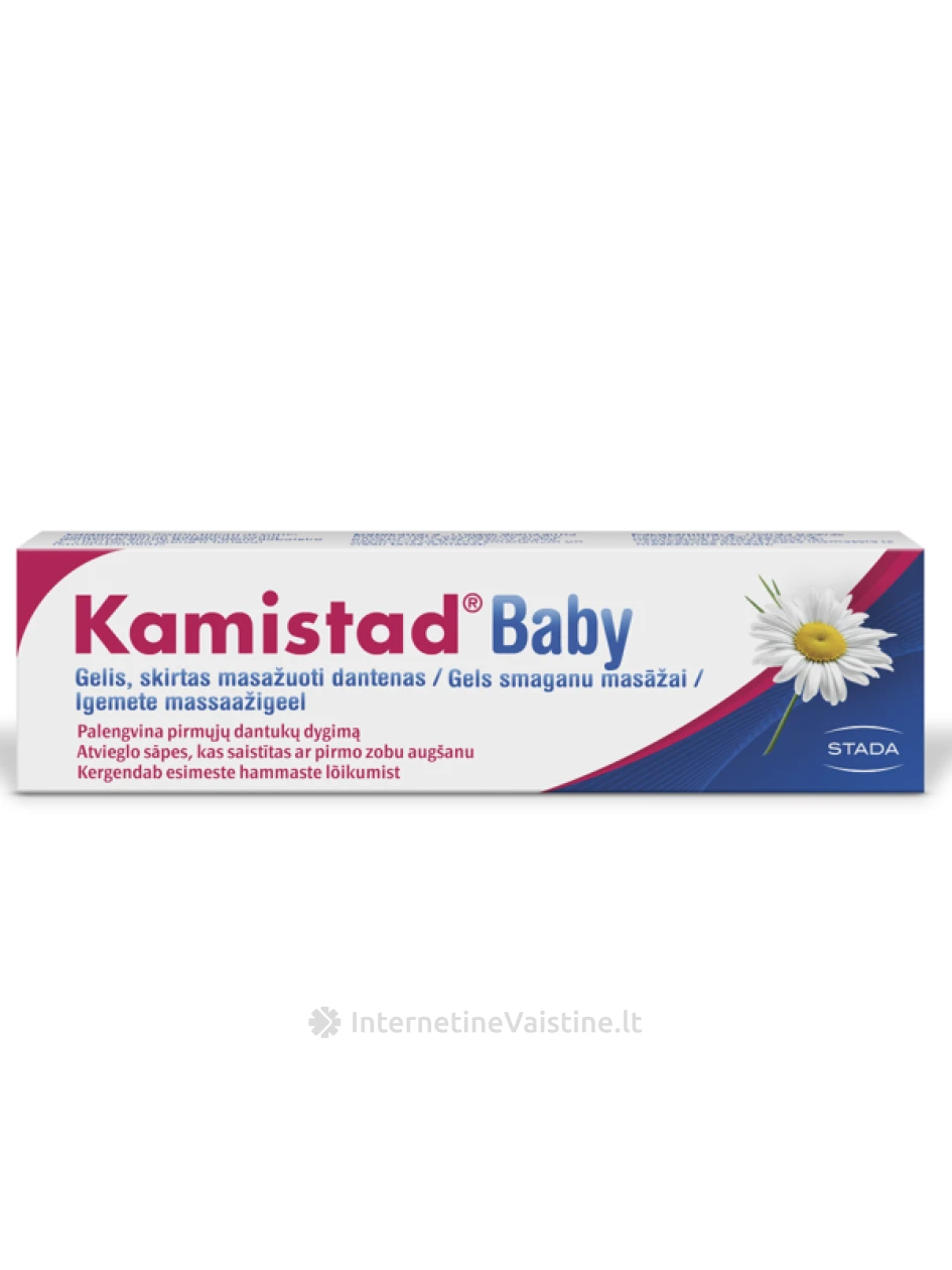 KAMISTAD gelis BABY GEL 10ml, 10 ml | internetinevaistine.lt