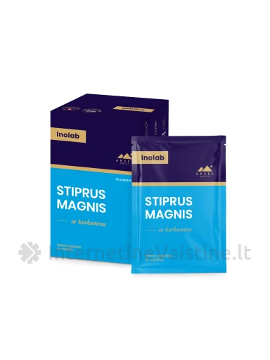 INOLAB maisto papildas milteliais STIPRUS MAGNIS, N20, N20 | internetinevaistine.lt