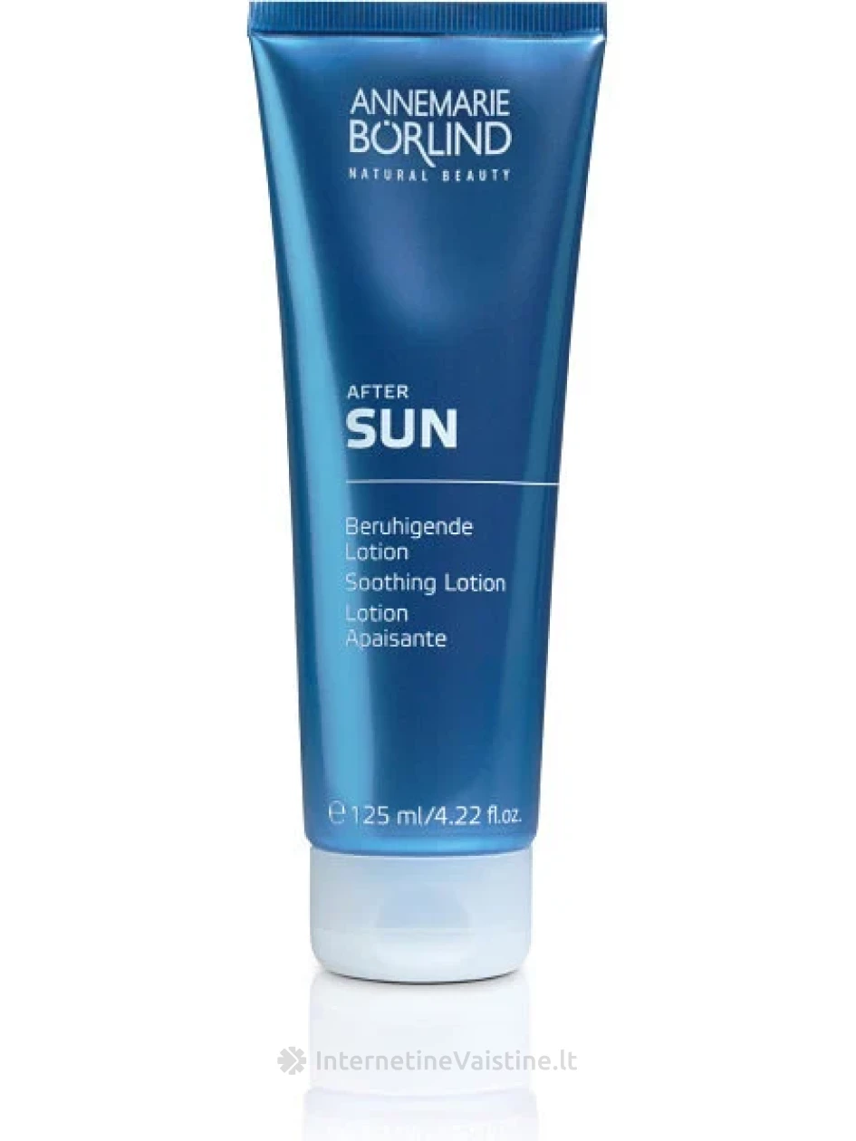 ANNEMARIE BORLIND After Sun losjonas ramin. po saulės, 125 ml, Vnt | internetinevaistine.lt