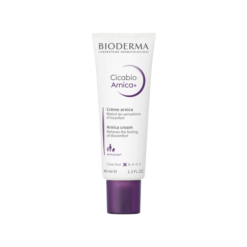 BIODERMA CICABIO Arnica+ kremas mėlynių/sumušimų priežiūrai, 40 ml, N1
