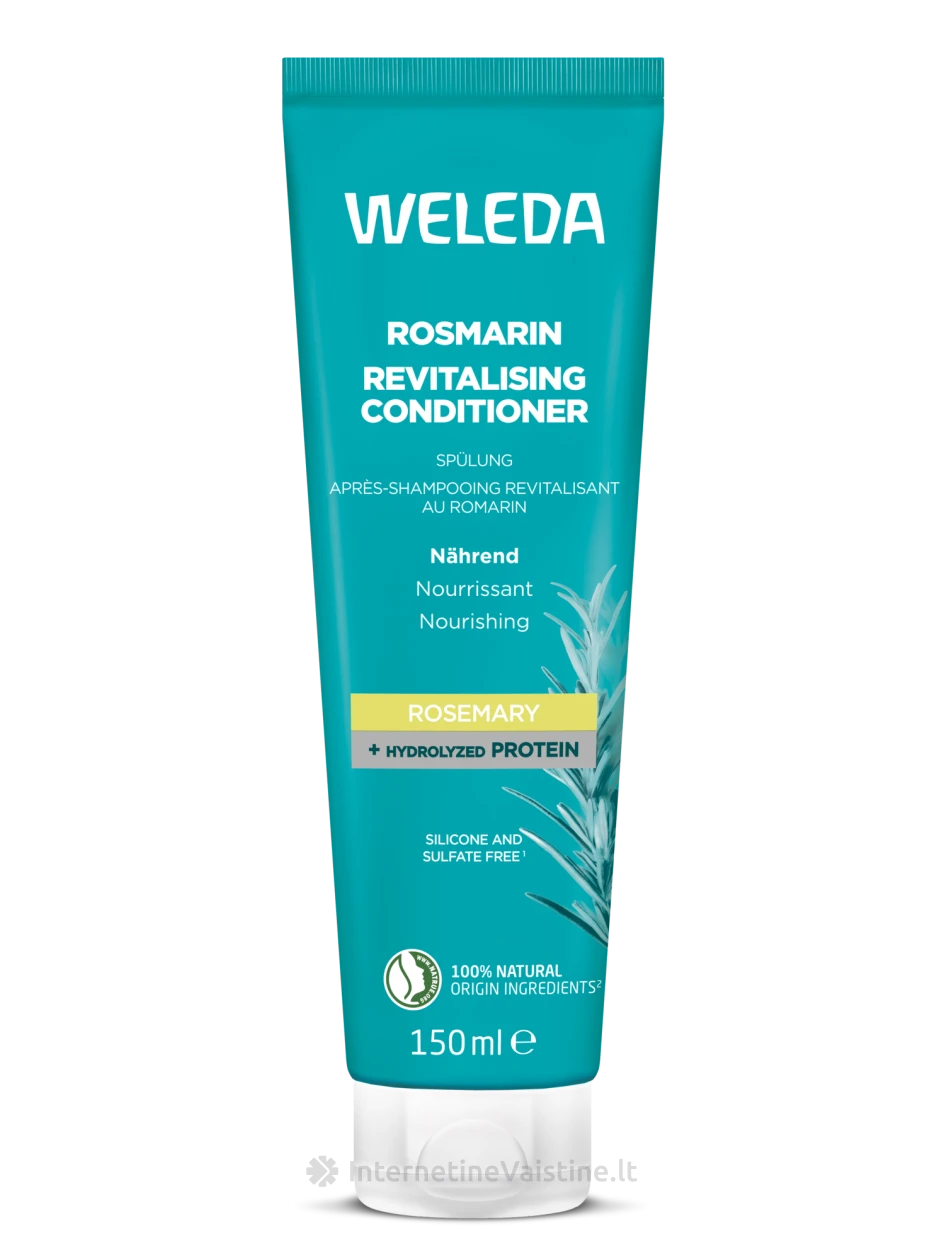 WELEDA Rosemary kondicionierius plaukams rozmarinų, 150 ml | internetinevaistine.lt