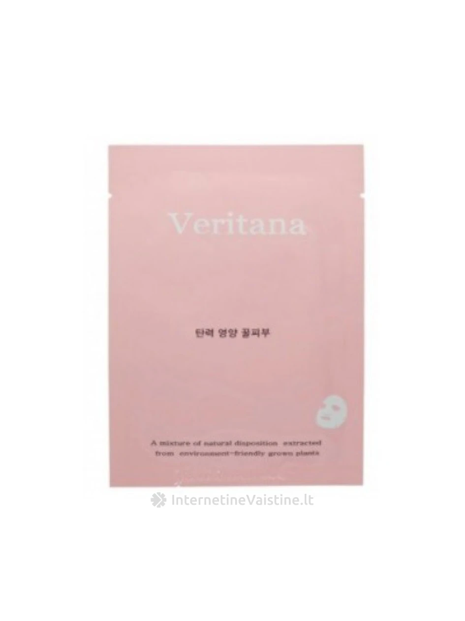 JA YEON MAPPING Veritana Nutrition lakštinė veido kaukė maitin., 23 g, Vnt | internetinevaistine.lt