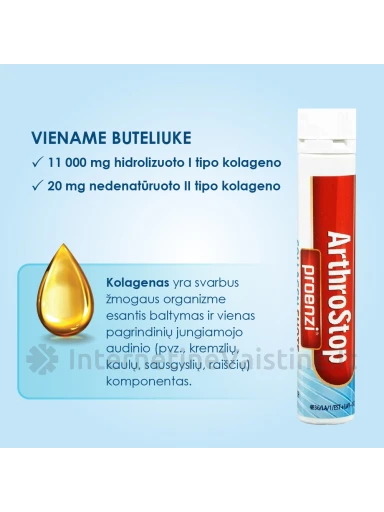 PROENZI Arthrostop Collagen Shots N14, 14 vnt. | internetinevaistine.lt