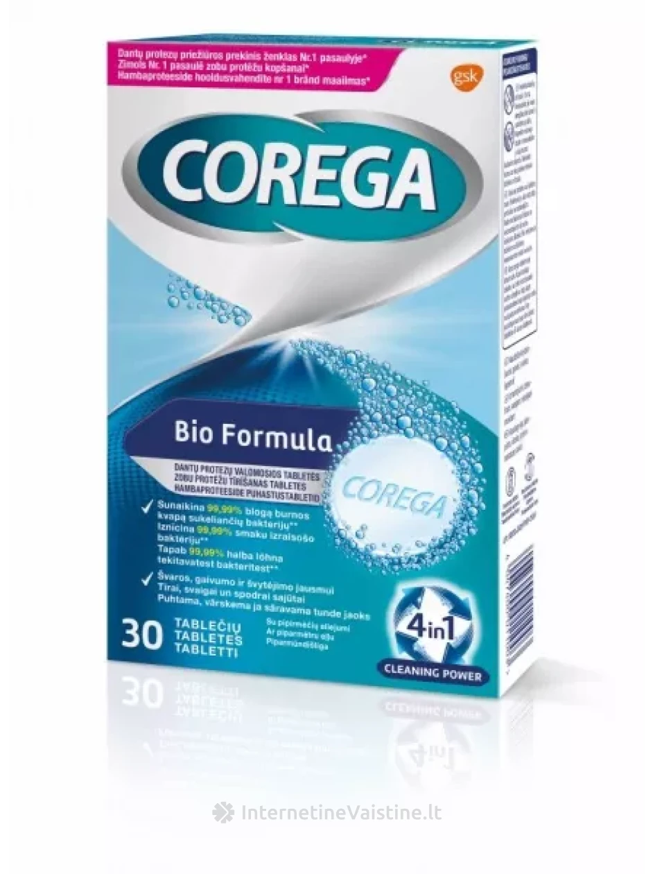COREGA BIO FORMEL TAB. N30 | internetinevaistine.lt