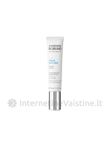 ANNEMARIE BORLIND AquaNature kremas paakių putlin., 15 ml, Vnt | internetinevaistine.lt