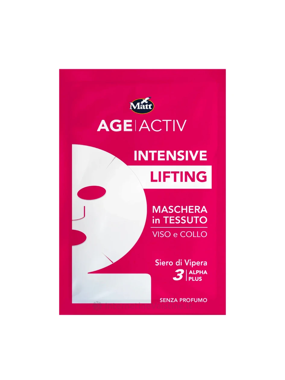 MATT Intensive Lifting vienkartinė kaukė veidui, 1 vnt. | internetinevaistine.lt