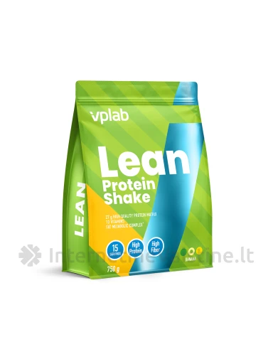 VPLab Lean Fitness Shake Banana, 750 g | internetinevaistine.lt