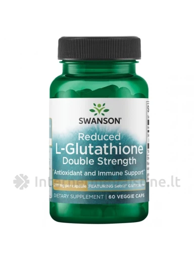 SWANSON L-GLUTATIONAS kaps. N60 | internetinevaistine.lt