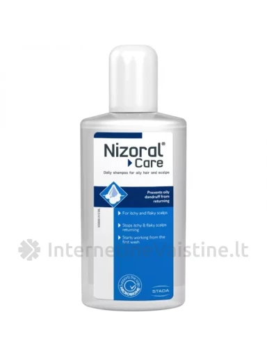 NIZORAL Care Oily Scalp šampūnas, 200 ml, Vnt | internetinevaistine.lt