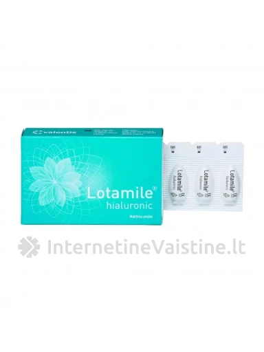 LOTAMILE makšties ovulės HIALURONIC, N5 | internetinevaistine.lt