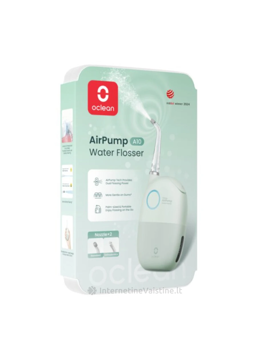 OCLEAN A10 Green burnos irigatorius N1, Vnt | internetinevaistine.lt