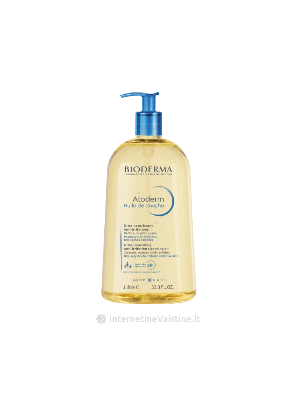 ATODERM Huile de douche, dušo aliejus, 1L, N1 | internetinevaistine.lt
