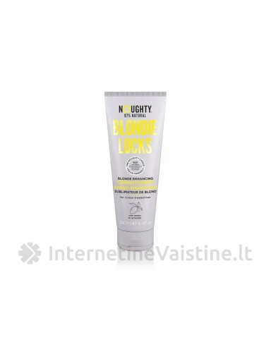 NOUGHTY Blondie Lock kondicion. šviesiai dažyt. plauk. su ramun./citrinų ekstr., 250 ml, N1 | internetinevaistine.lt