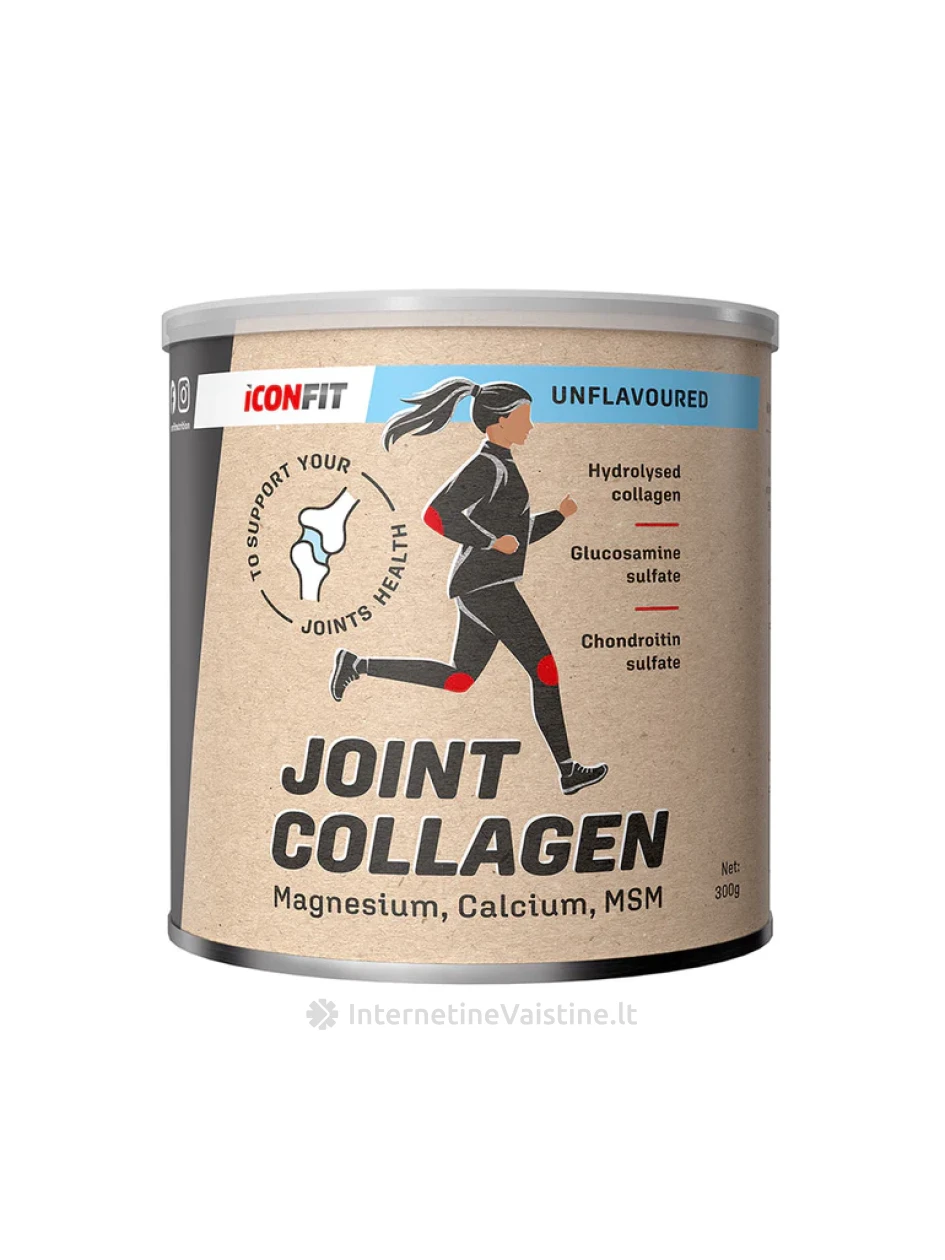 ICONFIT Joint Collagen nearomatiz. milt., 300 g, Vnt | internetinevaistine.lt
