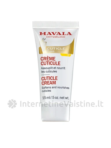 MAVALA Cuticle Cream, kremas nagų odelėms, 15 ml, Vnt | internetinevaistine.lt