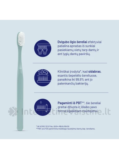 ROYAL DENTA dantų šepetėlių rinkinys SILVER SOFT, 4 vnt | internetinevaistine.lt
