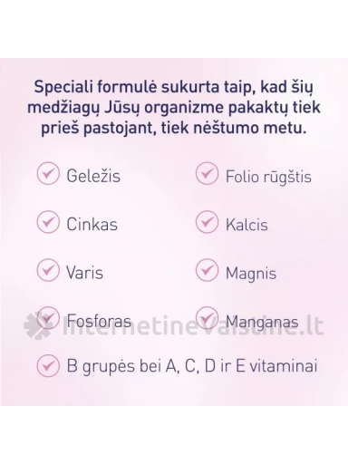 ELEVIT PRONATAL plėvele dengtos tabletės N30 | internetinevaistine.lt