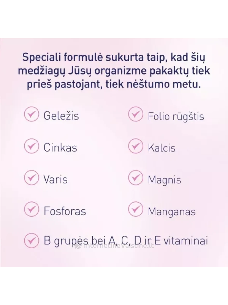 ELEVIT PRONATAL plėvele dengtos tabletės N30 | internetinevaistine.lt