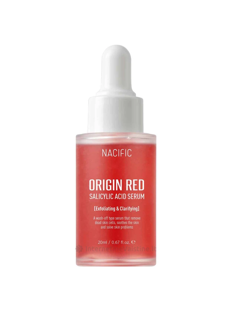 NACIFIC Origin Red Salicylic Acid Serum serumas su salicilo rūgštimi, 20 ml, Vnt | internetinevaistine.lt