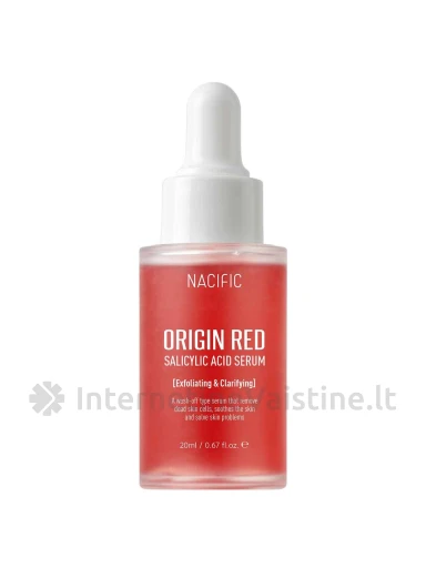 NACIFIC Origin Red Salicylic Acid Serum serumas su salicilo rūgštimi, 20 ml, Vnt | internetinevaistine.lt
