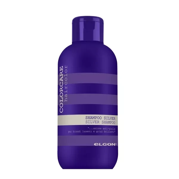 ELGON šampūnas mažinantis plaukų atspalvį COLORCARE SILVER, 300 ml