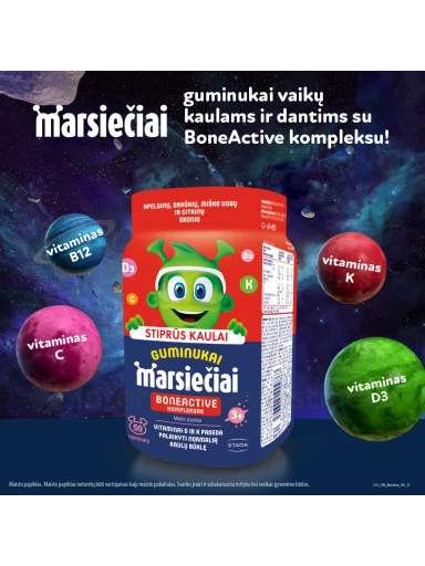 MARSIEČIAI BONEACTIVE gum. N50 | internetinevaistine.lt