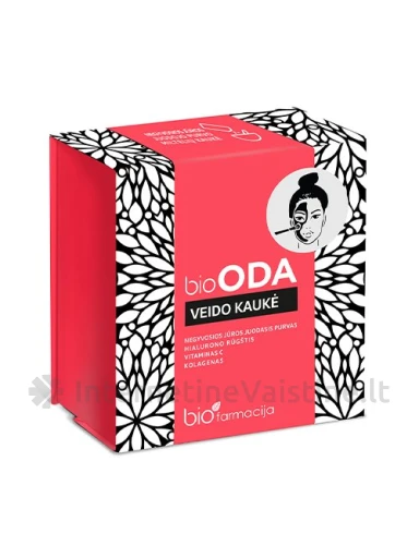 BIOODA kaukė veidui 10g N10, 10 vnt. | internetinevaistine.lt