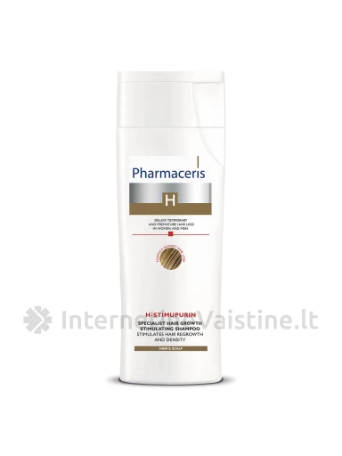 PHARMACERIS H,STIMUPURIN 250ml plaukų augimą skatinant. šampūnas, N1 | internetinevaistine.lt