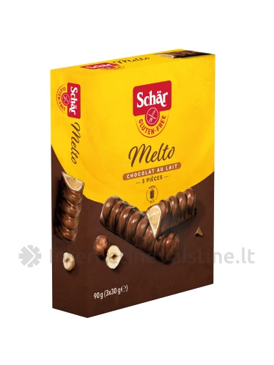 Schär MELTO - šokoladinis batonėlis be glitimo, 90g | internetinevaistine.lt